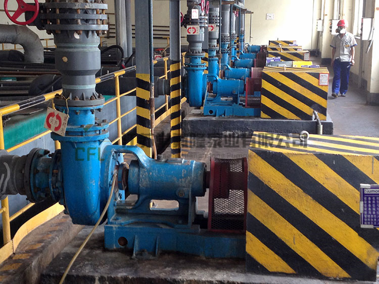 耐腐耐磨將料泵安裝使用現場 耐腐耐磨將料泵安裝使用現場